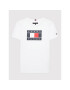 Tommy Hilfiger T-Shirt Global Stripe Flag KB0KB07602 Bílá Regular Fit - Pepit.cz