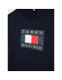 Tommy Hilfiger T-Shirt Global Stripe Flag KB0KB07602 Tmavomodrá Regular Fit - Pepit.cz