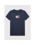 Tommy Hilfiger T-Shirt KB0KB07282 Tmavomodrá Regular Fit - Pepit.cz