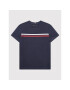 Tommy Hilfiger T-Shirt KB0KB07357 Tmavomodrá Regular Fit - Pepit.cz