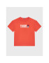 Tommy Hilfiger T-Shirt KB0KB07788 D Oranžová Regular Fit - Pepit.cz