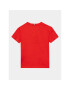 Tommy Hilfiger T-Shirt KB0KB08213 D Červená Regular Fit - Pepit.cz