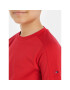 Tommy Hilfiger T-Shirt KB0KB08544 Červená Regular Fit - Pepit.cz