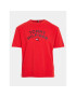 Tommy Hilfiger T-Shirt KB0KB08548 M Červená Regular Fit - Pepit.cz