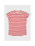 Tommy Hilfiger T-Shirt KG0KG07449 M Červená Regular Fit - Pepit.cz