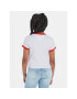 Tommy Hilfiger T-Shirt KG0KG07645 Bílá Regular Fit - Pepit.cz