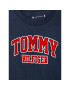 Tommy Hilfiger T-Shirt KN0KN01272 Tmavomodrá Regular Fit - Pepit.cz