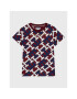 Tommy Hilfiger T-Shirt KS0KS00298 Tmavomodrá Regular Fit - Pepit.cz