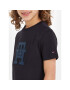 Tommy Hilfiger T-Shirt KS0KS00527 Tmavomodrá Regular Fit - Pepit.cz