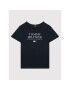 Tommy Hilfiger T-Shirt Logo KB0KB07012 Tmavomodrá Regular Fit - Pepit.cz