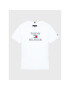 Tommy Hilfiger T-Shirt Logo KB0KB07794 D Bílá Regular Fit - Pepit.cz