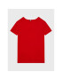 Tommy Hilfiger T-Shirt Logo KB0KB08027 D Červená Regular Fit - Pepit.cz