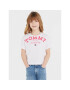 Tommy Hilfiger T-Shirt Logo KG0KG07637 Bílá Regular Fit - Pepit.cz