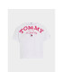 Tommy Hilfiger T-Shirt Logo KG0KG07637 Bílá Regular Fit - Pepit.cz