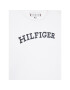 Tommy Hilfiger T-Shirt Monotype KG0KG07431 D Bílá Regular Fit - Pepit.cz