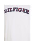 Tommy Hilfiger T-Shirt Monotype Tartan KG0KG07804 Bílá Regular Fit - Pepit.cz