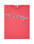 Tommy Hilfiger T-Shirt Script Print KG0KG06301 D Růžová Regular Fit - Pepit.cz