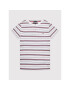 Tommy Hilfiger T-Shirt Stripe KB0KB07356 D Bílá Regular Fit - Pepit.cz