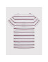 Tommy Hilfiger T-Shirt Stripe KB0KB07356 D Bílá Regular Fit - Pepit.cz