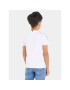 Tommy Hilfiger T-Shirt Tape KB0KB08782 M Bílá Regular Fit - Pepit.cz