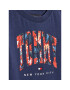 Tommy Hilfiger T-Shirt Tropical Varsity KB0KB07283 D Tmavomodrá Regular Fit - Pepit.cz