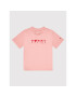 Tommy Hilfiger T-Shirt Valentines Day KN0KN01492 Růžová Regular Fit - Pepit.cz