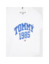 Tommy Hilfiger T-Shirt Varsity KG0KG07257 D Bílá Regular Fit - Pepit.cz