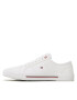 Tommy Hilfiger Tenisky Core Corporate Vulc Canvas FM0FM04560 Bílá - Pepit.cz