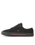 Tommy Hilfiger Tenisky Core Corporate Vulc Canvas FM0FM04560 Černá - Pepit.cz