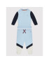 Tommy Hilfiger Tepláková souprava Baby Colorblock KN0KN01478 Modrá Regular Fit - Pepit.cz