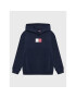 Tommy Hilfiger Tepláková souprava Flag Label KB0KB07780 D Tmavomodrá Regular Fit - Pepit.cz