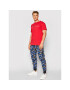 Tommy Hilfiger Teplákové kalhoty Print UM0UM02154 Tmavomodrá Regular Fit - Pepit.cz