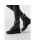 Tommy Hilfiger Turistická obuv Buckle Lace Up Boot FW0FW06734 Černá - Pepit.cz