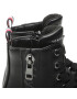 Tommy Hilfiger Turistická obuv Lace-Up Bootie T1A5-32370-1355 S Černá - Pepit.cz