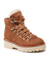 Tommy Hilfiger Turistická obuv Leather Outdoor Flat Boot FW0FW06822 Hnědá - Pepit.cz