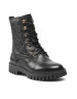 Tommy Hilfiger Turistická obuv Monogram lace Up Boot FW0FW05994 Černá - Pepit.cz