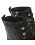 Tommy Hilfiger Turistická obuv Monogram lace Up Boot FW0FW05994 Černá - Pepit.cz