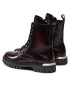 Tommy Hilfiger Turistická obuv Polished Leather Lace Up Boot FW0FW06008 Černá - Pepit.cz