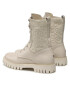 Tommy Hilfiger Turistická obuv Th Knitted Flat Boot FW0FW05767 Béžová - Pepit.cz