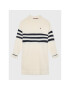 Tommy Hilfiger Úpletové šaty Prep Stripe KG0KG06883 D Écru Relaxed Fit - Pepit.cz