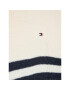 Tommy Hilfiger Úpletové šaty Prep Stripe KG0KG06883 D Écru Relaxed Fit - Pepit.cz