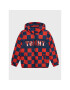 Tommy Hilfiger Vatovaná bunda Checker Board KB0KB07814 D Tmavomodrá Regular Fit - Pepit.cz