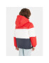 Tommy Hilfiger Vatovaná bunda Essential Colorblock KB0KB08559 S Červená Regular Fit - Pepit.cz