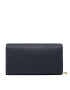 Tommy Hilfiger Velká dámská peněženka Th Element Lrg Flap Wallet Crop AW0AW11622 Tmavomodrá - Pepit.cz