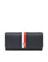 Tommy Hilfiger Velká dámská peněženka Th Emblem Large Flap Corp AW0AW14334 Tmavomodrá - Pepit.cz