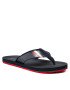 Tommy Hilfiger Žabky Comfortable Padded Beach Sandal FM0FM04065 Tmavomodrá - Pepit.cz