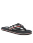 Tommy Hilfiger Žabky Corporate Stripes Beach Sandal FM0FM04407 Tmavomodrá - Pepit.cz