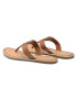 Tommy Hilfiger Žabky Essential Leather Flat Sandal FW0FW05620 Hnědá - Pepit.cz