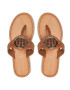 Tommy Hilfiger Žabky Essential Leather Flat Sandal FW0FW05620 Hnědá - Pepit.cz