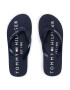 Tommy Hilfiger Žabky Hilfiger Print Beach Sandal FM0FM03382 Tmavomodrá - Pepit.cz